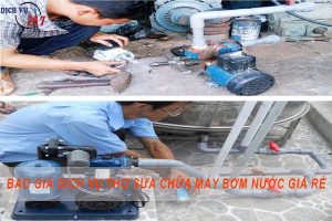 Báo giá dịch vụ thợ sửa chữa máy bơm nước tại Hóc Môn giá rẻ