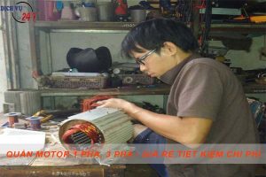 Báo giá quấn motor 1 pha, 3 pha tại Hóc Môn【Tiết kiệm 10%】