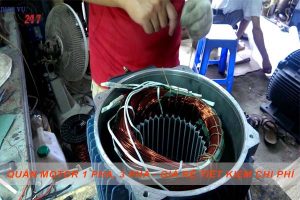 Báo giá quấn motor 1 pha, 3 pha tại Tp Biên Hoà【Tiết kiệm 10%】