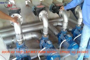 Dịch vụ thợ lắp máy bơm nước tại Phú Nhuận -【Phục vụ 24/24h】