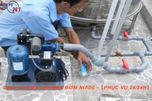 Dịch vụ thợ lắp máy bơm nước tại Quận 5 -【Phục vụ 24/24h】